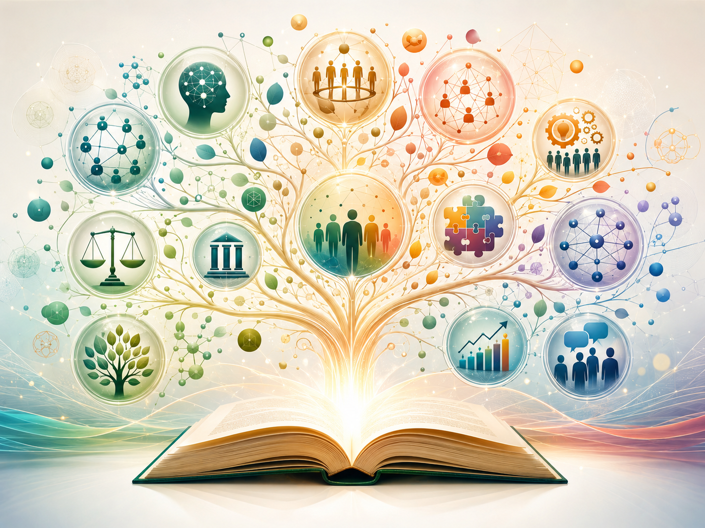 Prominent Theories in Social Science Research Books and research notes representing social science theories