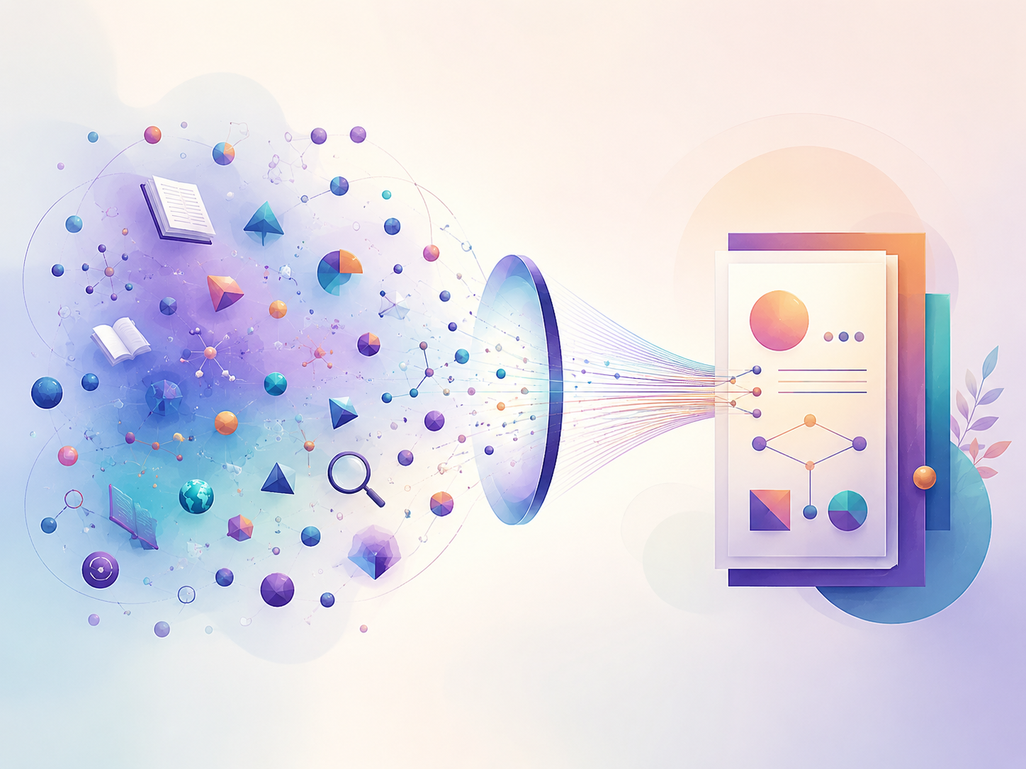 Topic vs Title in Social Science Research: What Is the Difference? Research notes showing the difference between broad topics and focused titles